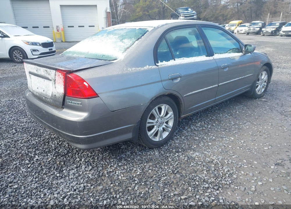 2005 HONDA CIVIC HYBRID VIN: JHMES966X5S013686