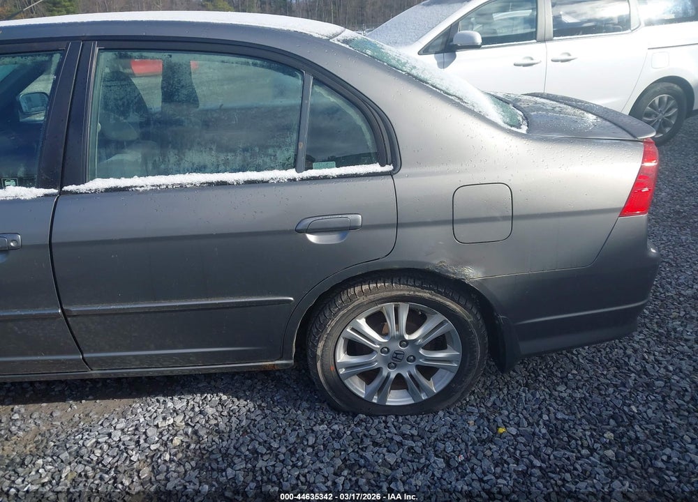 2005 HONDA CIVIC HYBRID VIN: JHMES966X5S013686