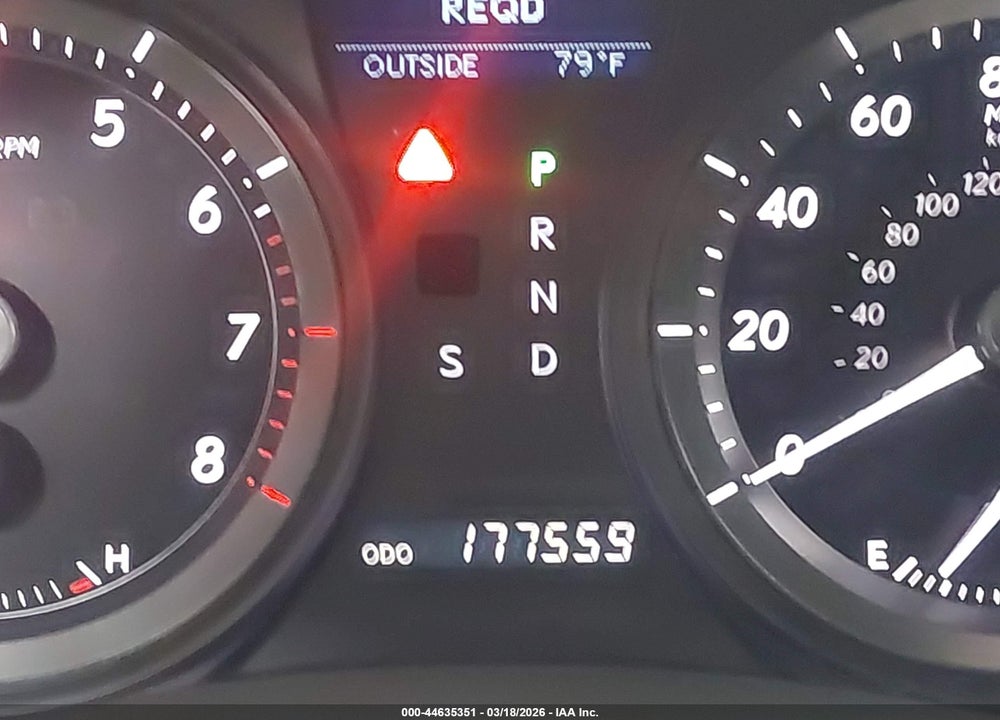 2008 LEXUS ES 350 VIN: JTHBJ46G982252250
