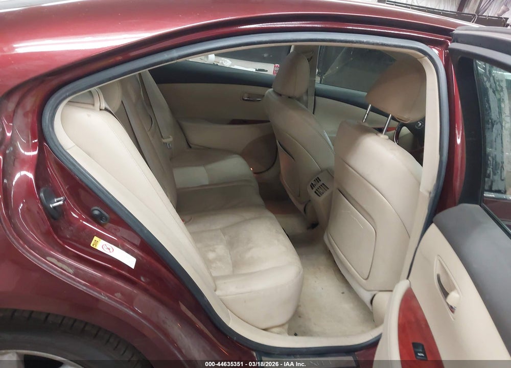 2008 LEXUS ES 350 VIN: JTHBJ46G982252250
