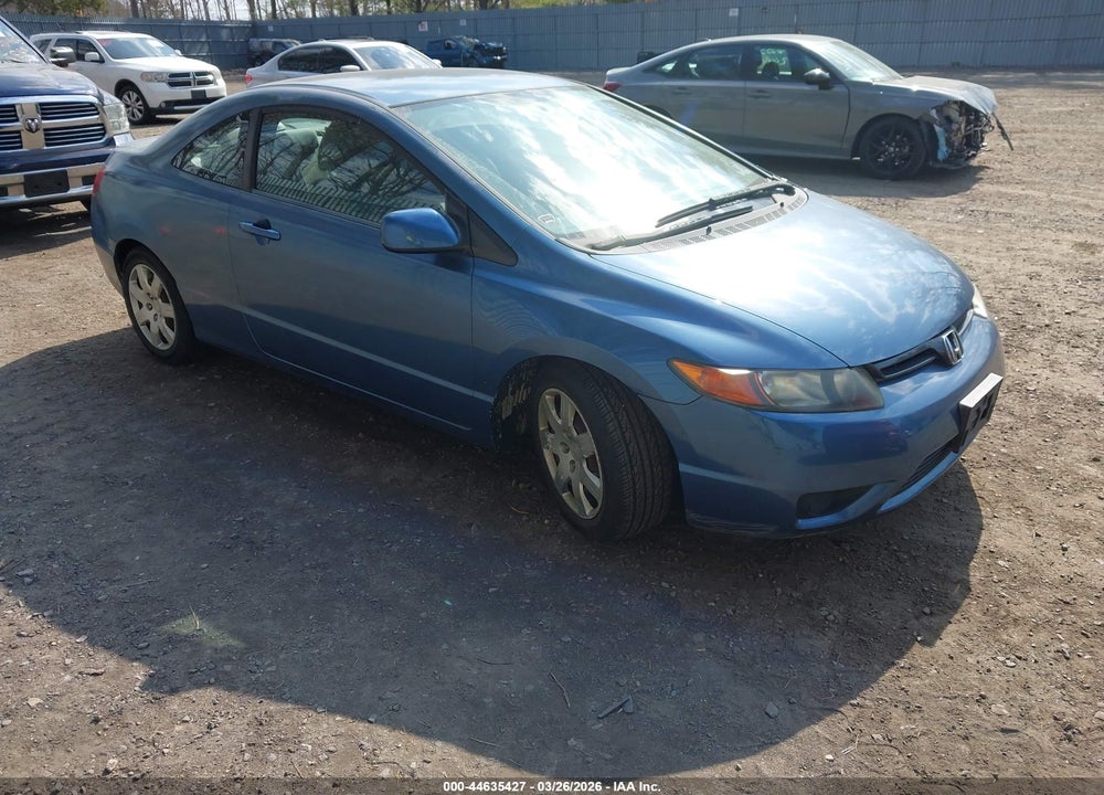 2007 HONDA CIVIC LX VIN: 2HGFG126X7H565604