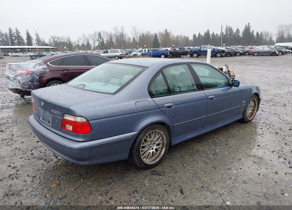2003 BMW 530IA VIN: WBADT63443CK37584