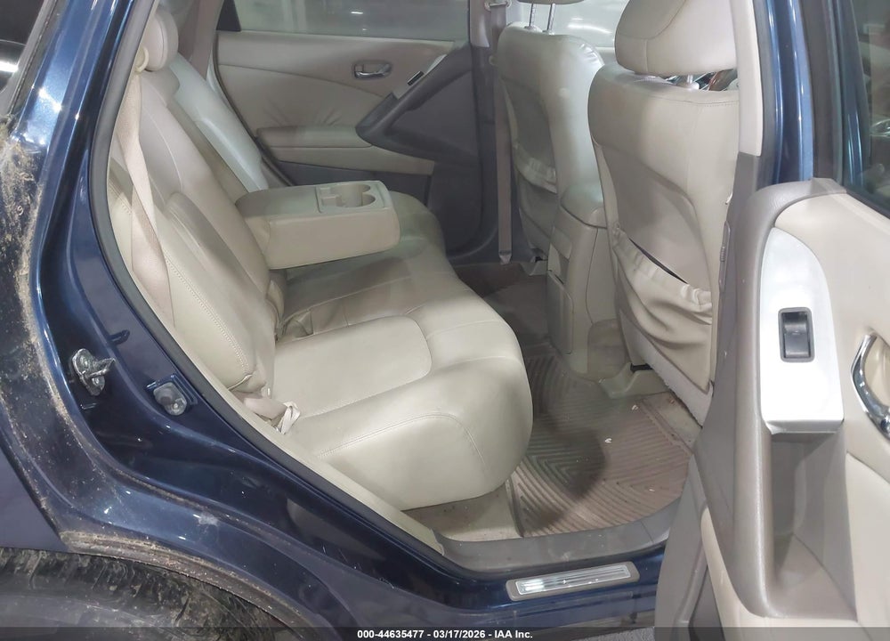 2010 NISSAN MURANO SL VIN: JN8AZ1MW1AW103395