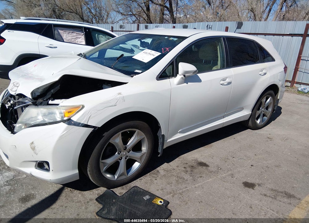 2013 TOYOTA VENZA LE V6 VIN: 4T3BK3BBXDU074157