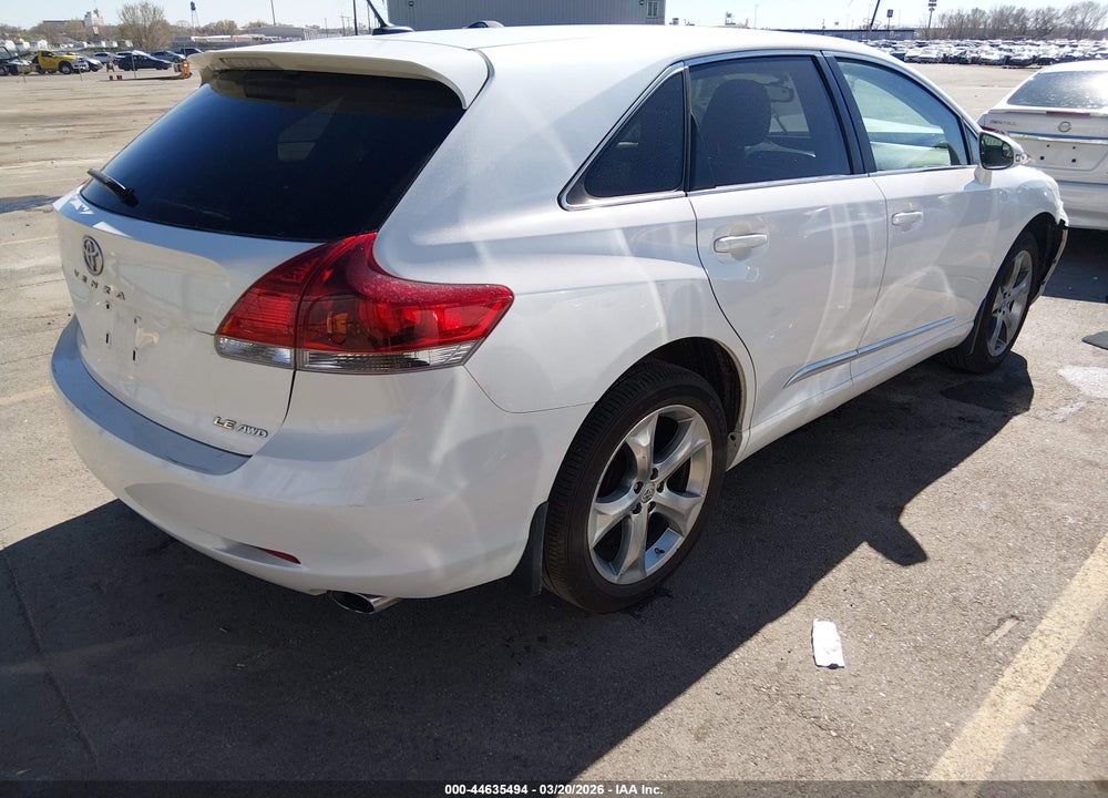 2013 TOYOTA VENZA LE V6 VIN: 4T3BK3BBXDU074157