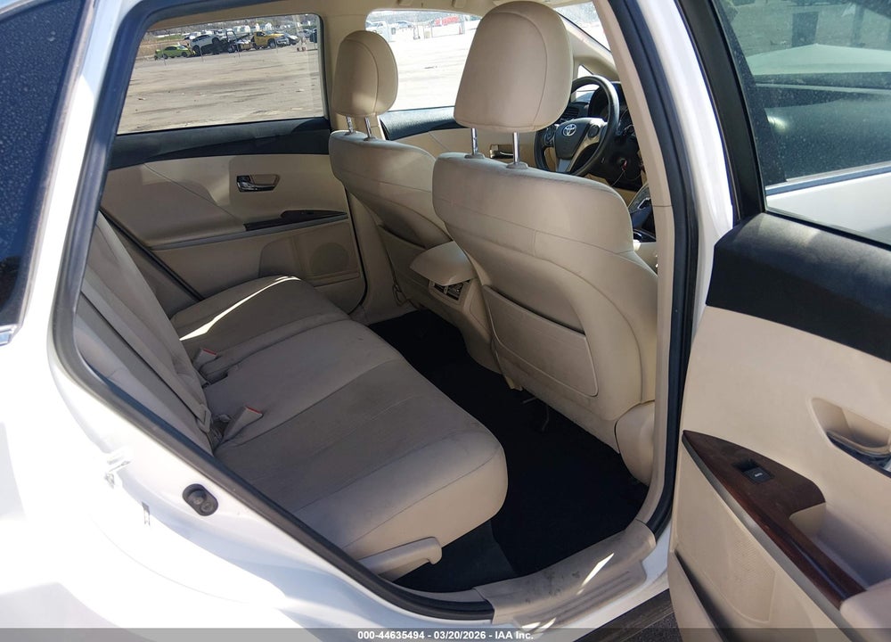 2013 TOYOTA VENZA LE V6 VIN: 4T3BK3BBXDU074157