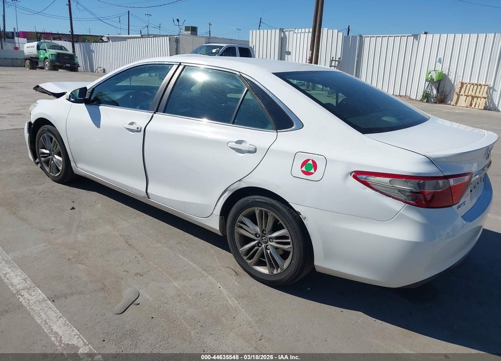 2016 TOYOTA CAMRY SE VIN: 4T1BF1FK7GU591688