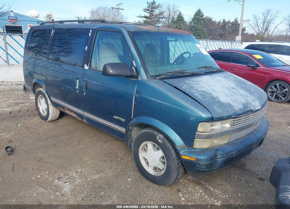 1995 CHEVROLET ASTRO VIN: 1GNDM19W2SB213906