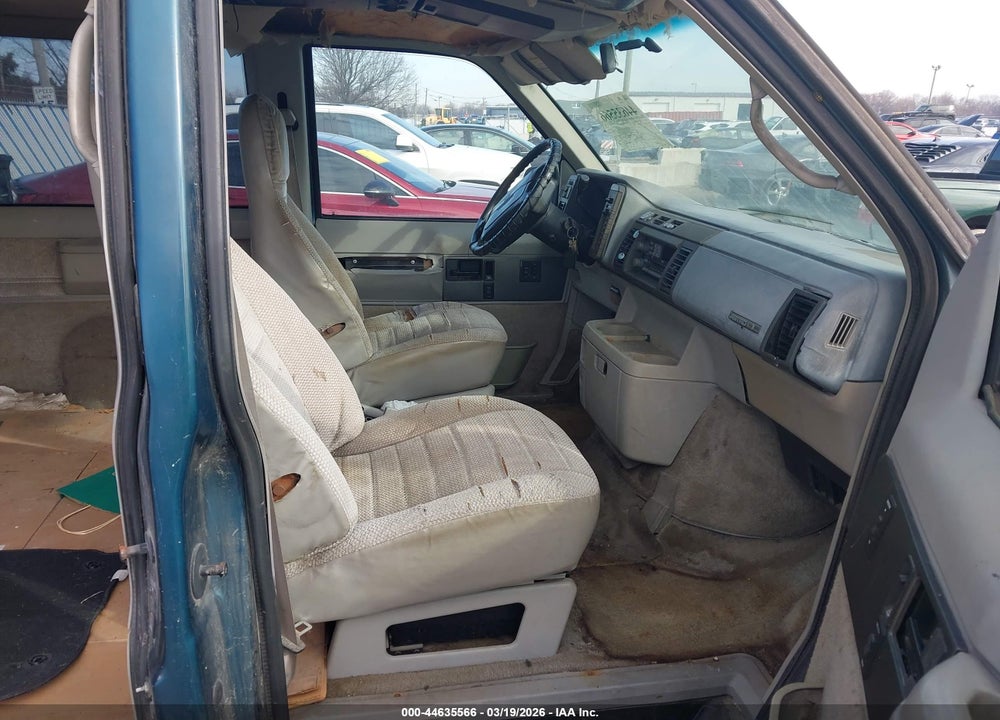 1995 CHEVROLET ASTRO VIN: 1GNDM19W2SB213906