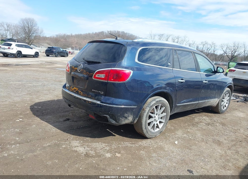 2017 BUICK ENCLAVE LEATHER VIN: 5GAKVBKD1HJ191246