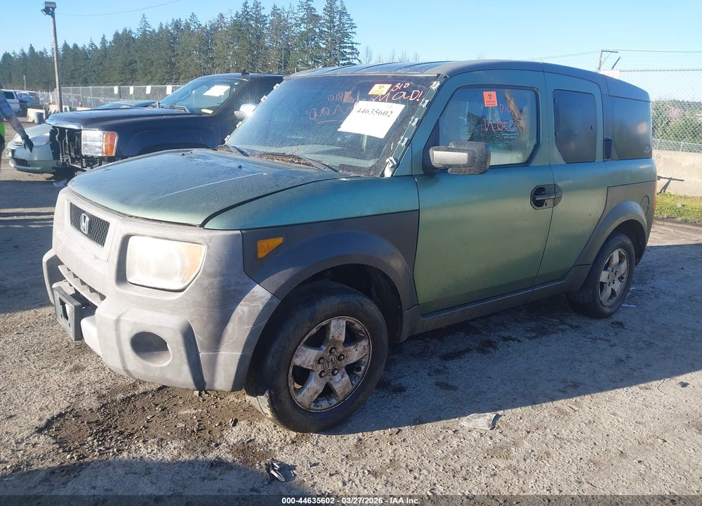 2004 HONDA ELEMENT EX VIN: 5J6YH28544L014862
