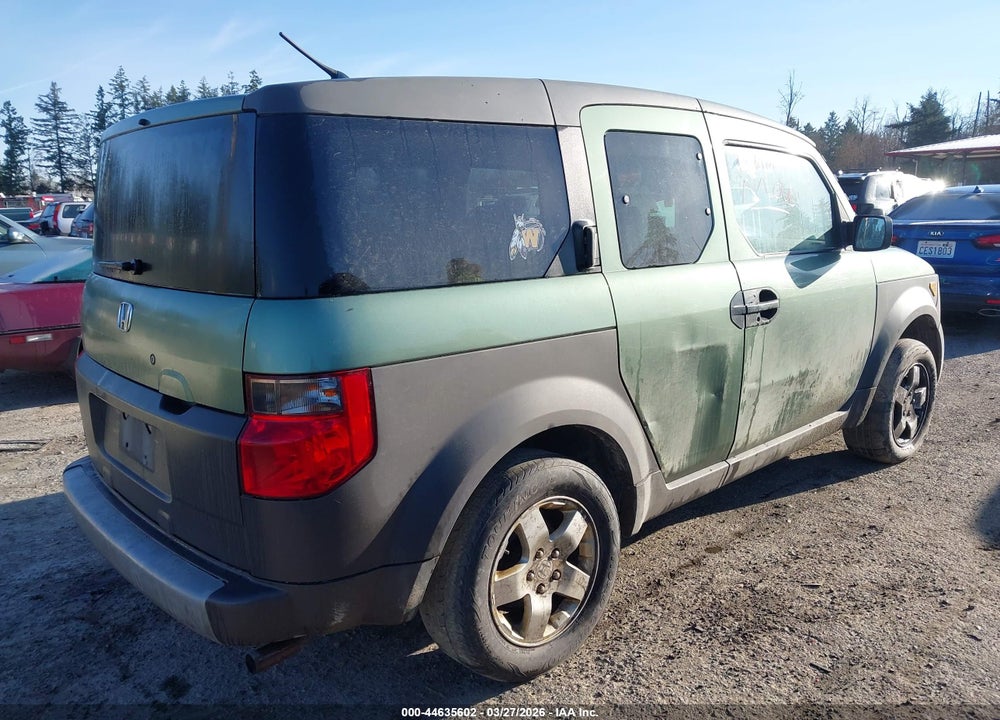 2004 HONDA ELEMENT EX VIN: 5J6YH28544L014862