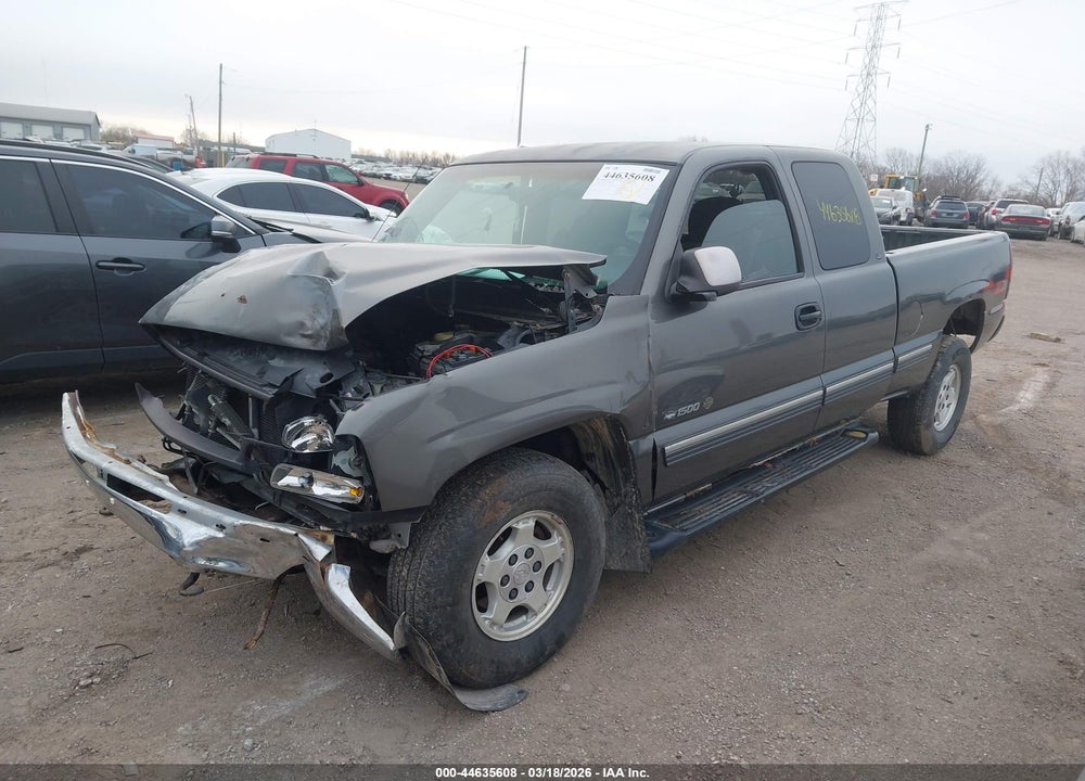 1999 CHEVROLET SILVERADO 1500 LS VIN: 1GCEK19T1XE255207