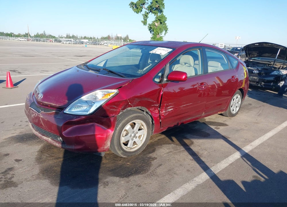 2004 TOYOTA PRIUS VIN: JTDKB20U640058542