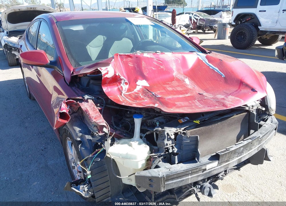 2014 HYUNDAI ELANTRA SE VIN: 5NPDH4AEXEH482949