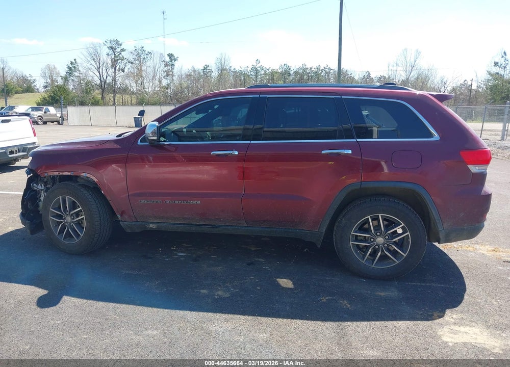 2018 JEEP GRAND CHEROKEE LIMITED 4X2 VIN: 1C4RJEBG7JC437988