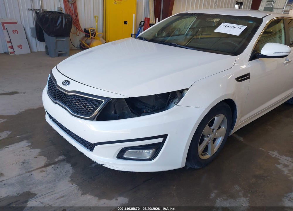 2015 KIA OPTIMA LX VIN: KNAGM4A72F5589485