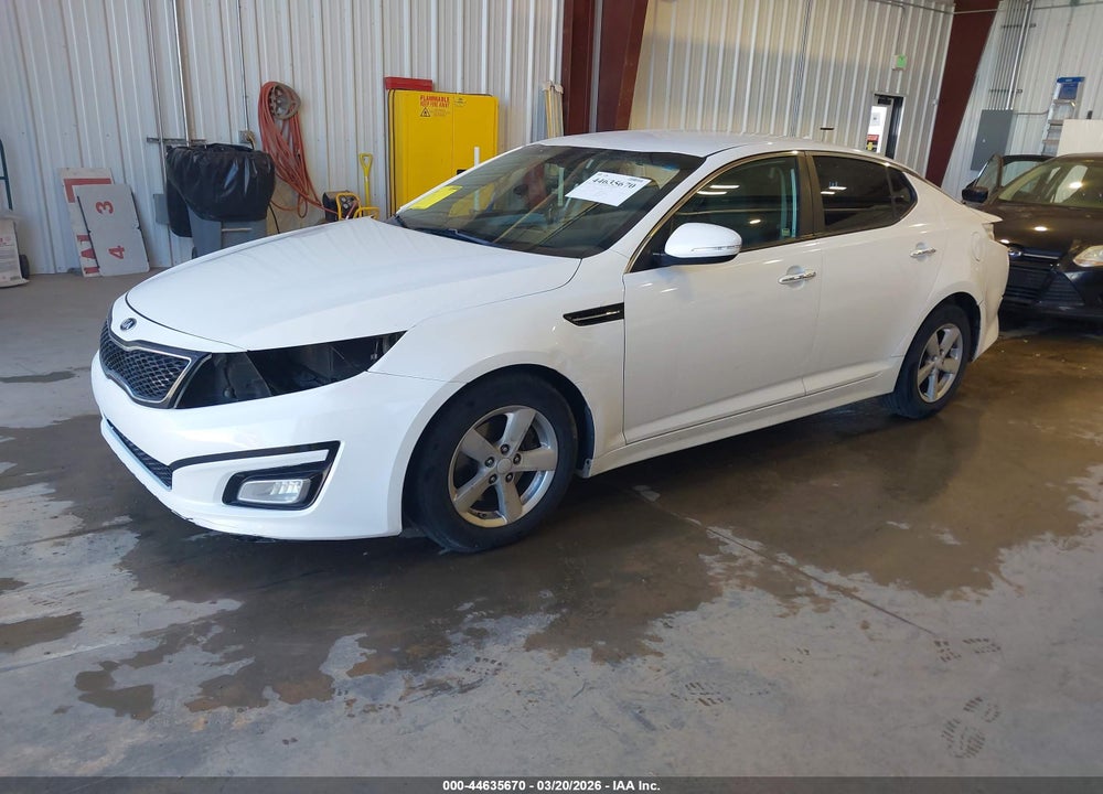 2015 KIA OPTIMA LX VIN: KNAGM4A72F5589485