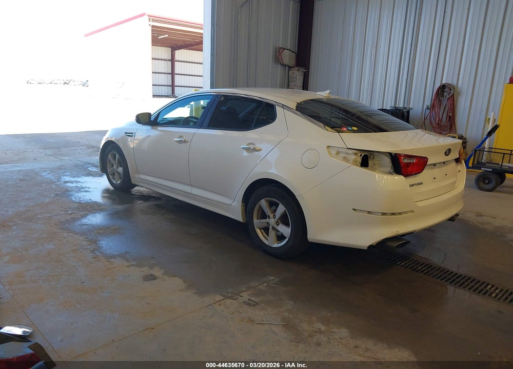 2015 KIA OPTIMA LX VIN: KNAGM4A72F5589485