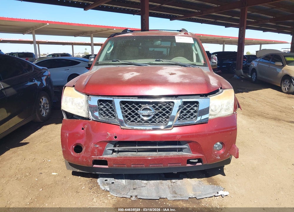 2011 NISSAN ARMADA PLATINUM VIN: 5N1AA0NF6BN600604