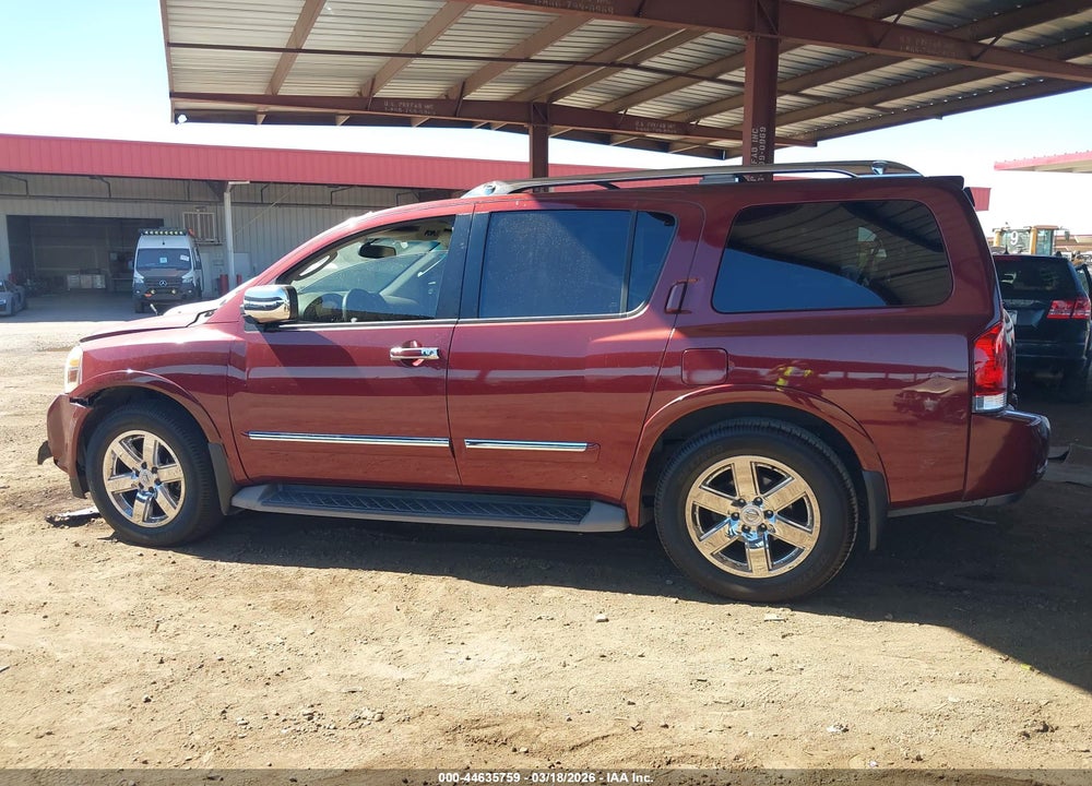 2011 NISSAN ARMADA PLATINUM VIN: 5N1AA0NF6BN600604