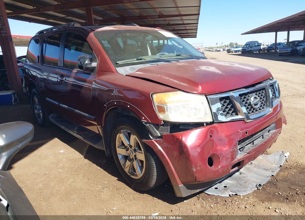 2011 NISSAN ARMADA PLATINUM VIN: 5N1AA0NF6BN600604