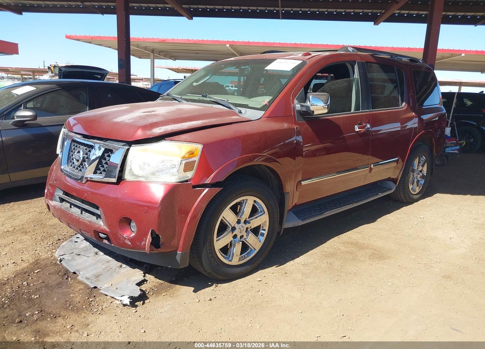 2011 NISSAN ARMADA PLATINUM VIN: 5N1AA0NF6BN600604