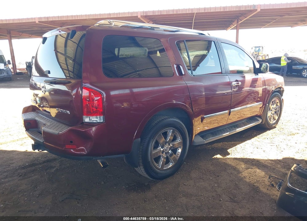2011 NISSAN ARMADA PLATINUM VIN: 5N1AA0NF6BN600604