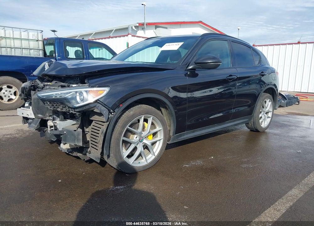 2018 ALFA ROMEO STELVIO TI SPORT AWD VIN: ZASFAKNN3J7C01639