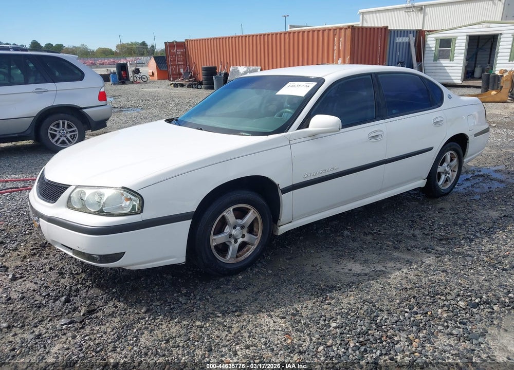 2003 CHEVROLET IMPALA LS VIN: 2G1WH52K839234193