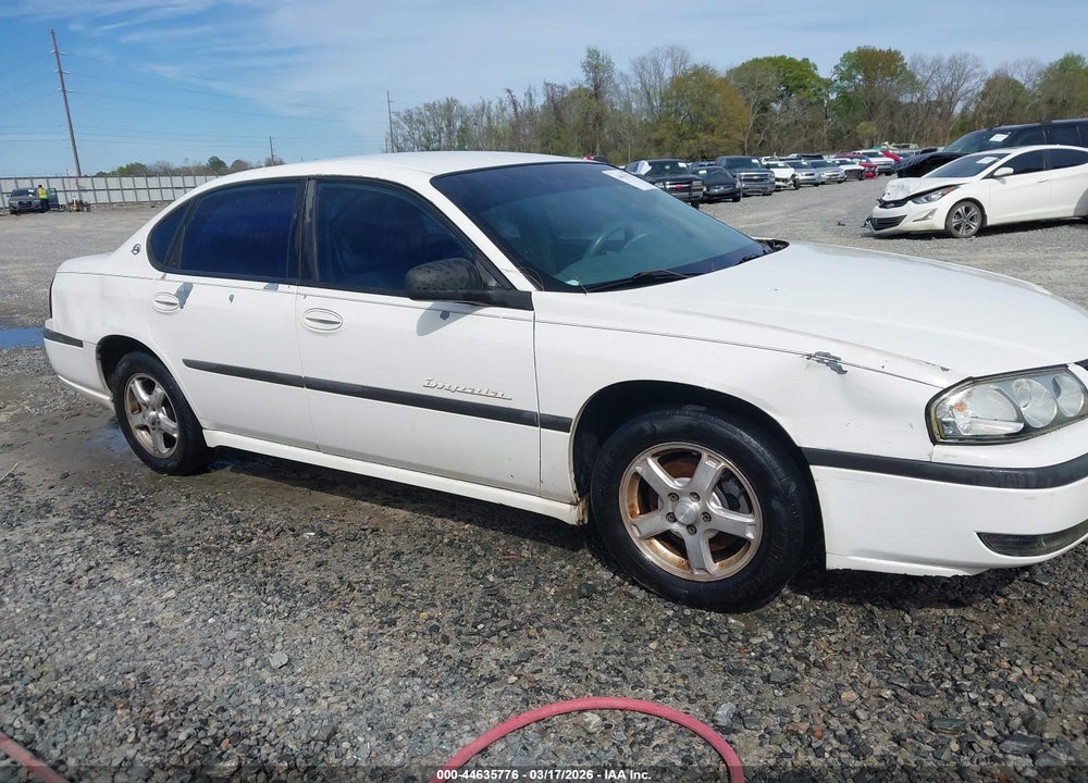 2003 CHEVROLET IMPALA LS VIN: 2G1WH52K839234193