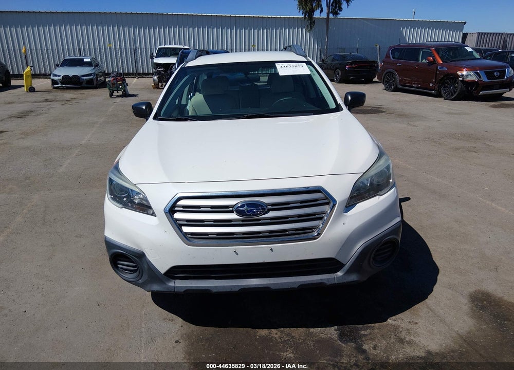 2015 SUBARU OUTBACK 2.5I VIN: 4S4BSAAC6F3314756