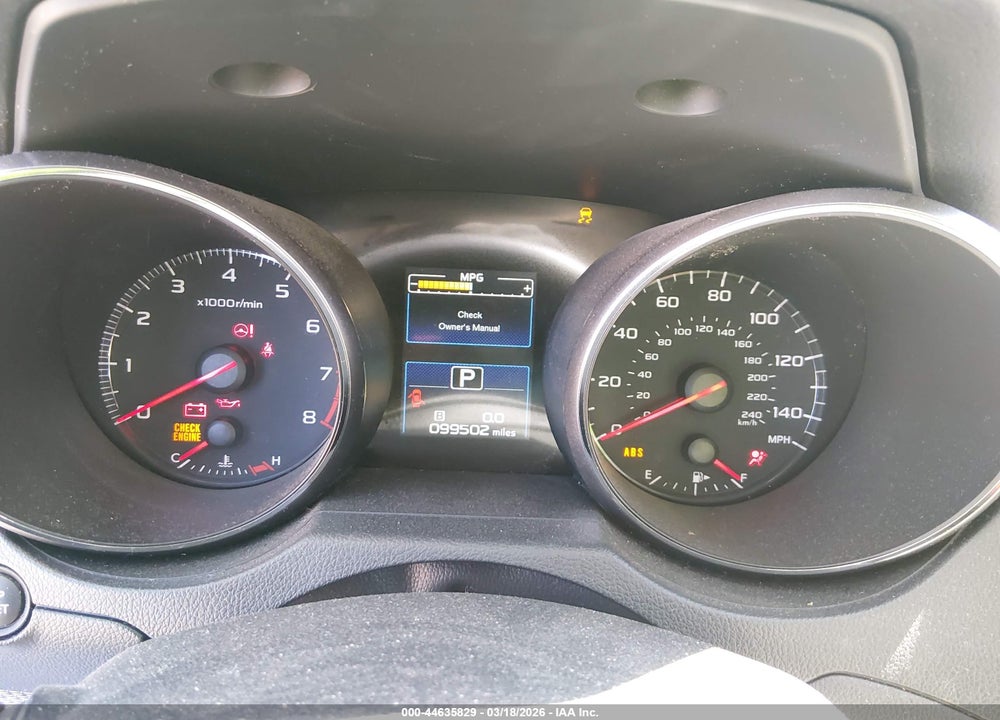 2015 SUBARU OUTBACK 2.5I VIN: 4S4BSAAC6F3314756