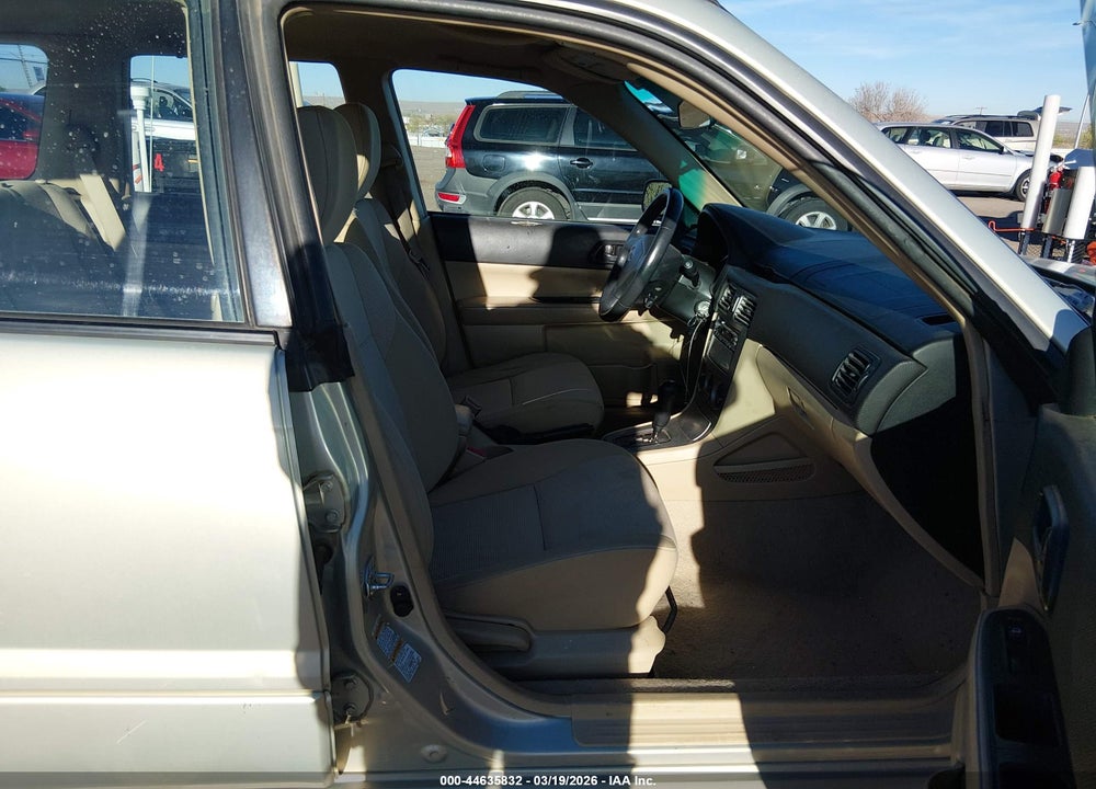 2007 SUBARU FORESTER 2.5X VIN: JF1SG63647H744855