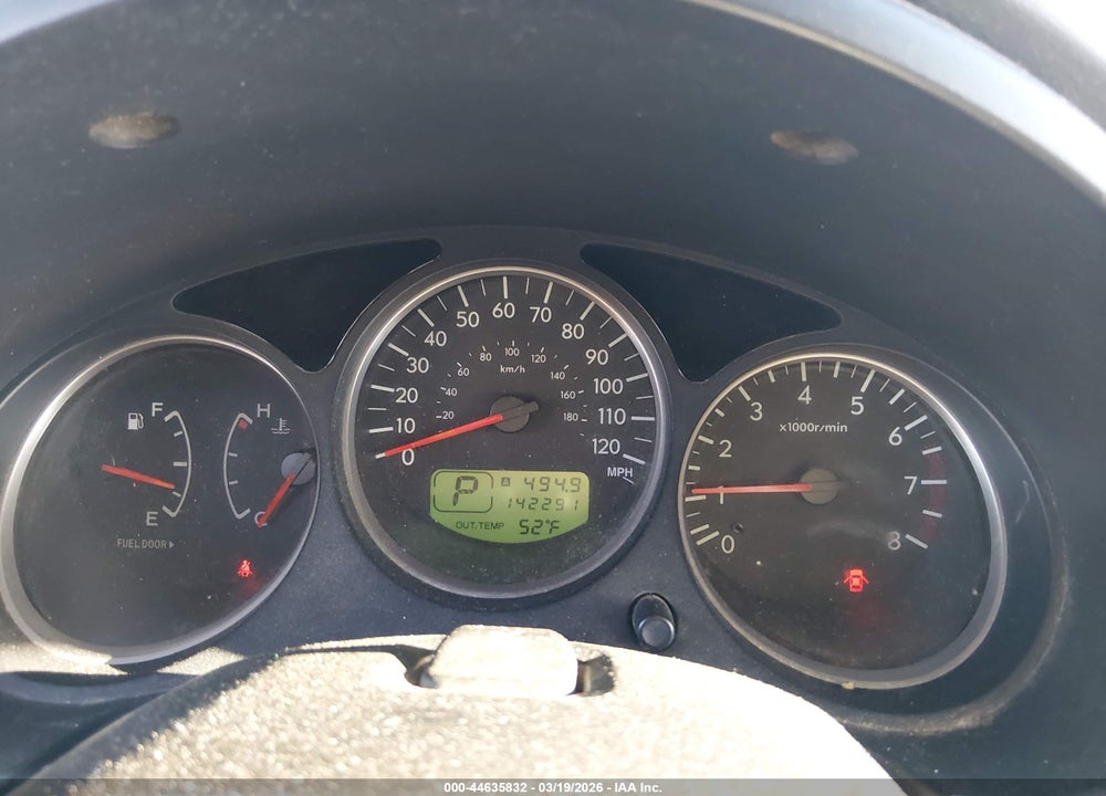 2007 SUBARU FORESTER 2.5X VIN: JF1SG63647H744855