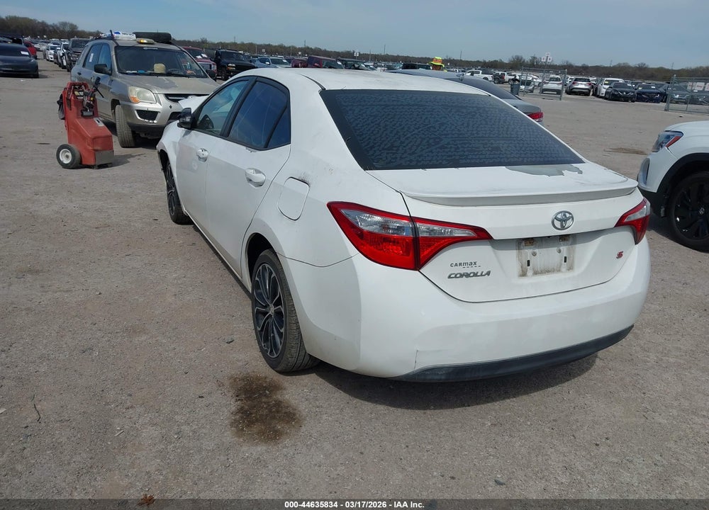 2015 TOYOTA COROLLA S PLUS VIN: 5YFBURHE5FP240144