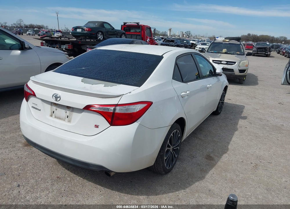 2015 TOYOTA COROLLA S PLUS VIN: 5YFBURHE5FP240144