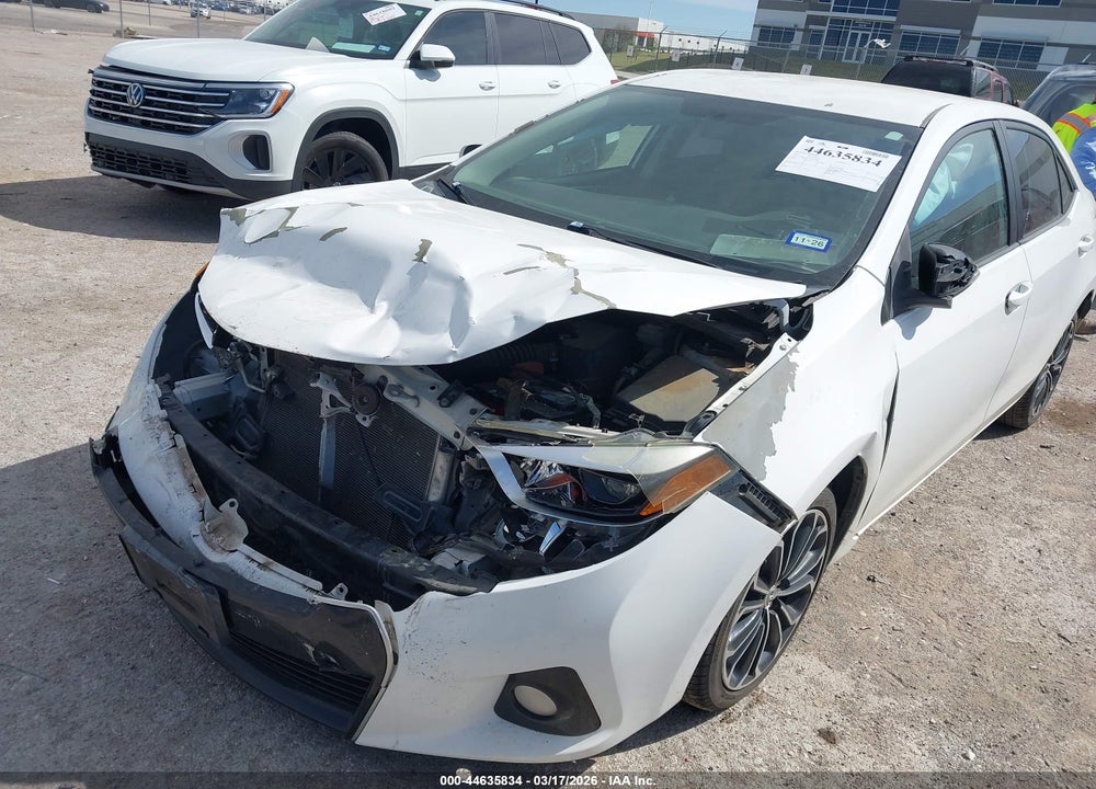 2015 TOYOTA COROLLA S PLUS VIN: 5YFBURHE5FP240144