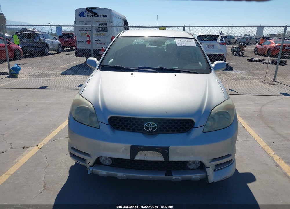 2004 TOYOTA MATRIX XR VIN: 2T1KR32E74C239615