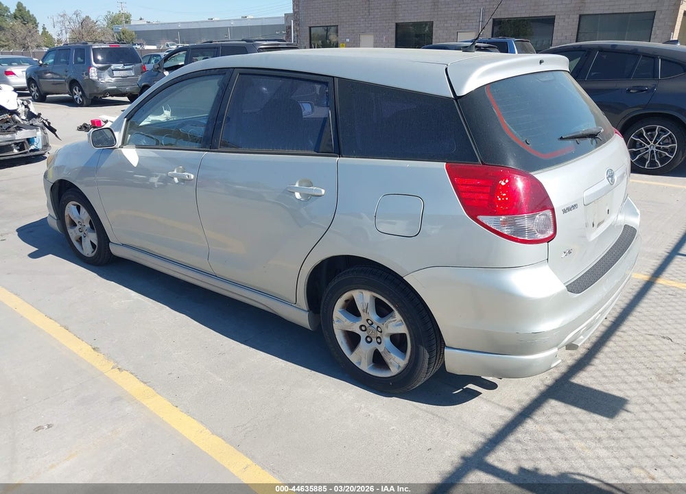 2004 TOYOTA MATRIX XR VIN: 2T1KR32E74C239615
