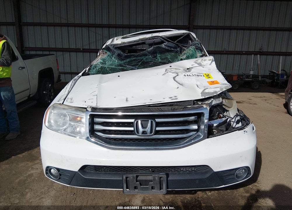 2014 HONDA PILOT EX-L VIN: 5FNYF3H56EB014951