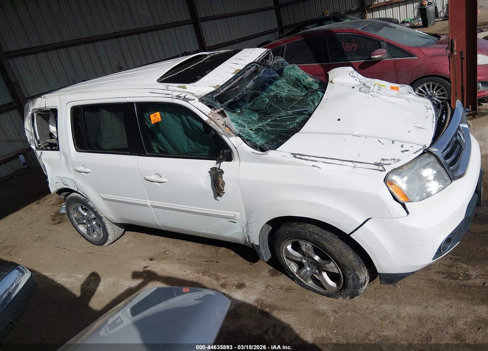 2014 HONDA PILOT EX-L VIN: 5FNYF3H56EB014951