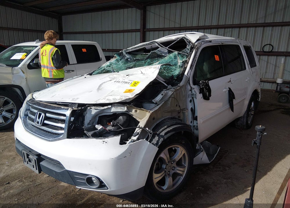 2014 HONDA PILOT EX-L VIN: 5FNYF3H56EB014951