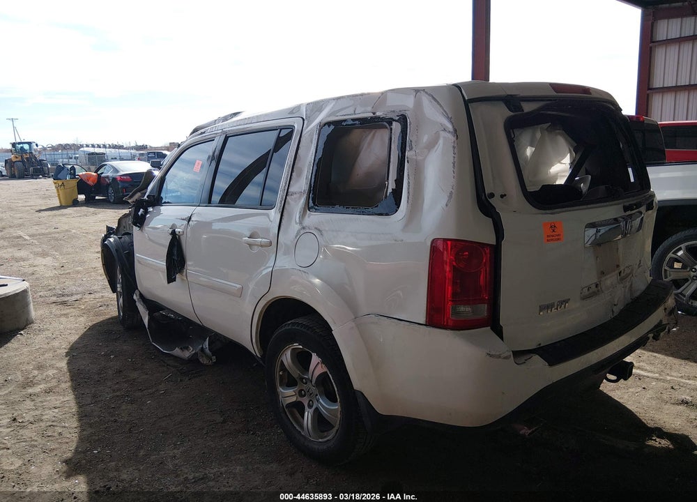 2014 HONDA PILOT EX-L VIN: 5FNYF3H56EB014951