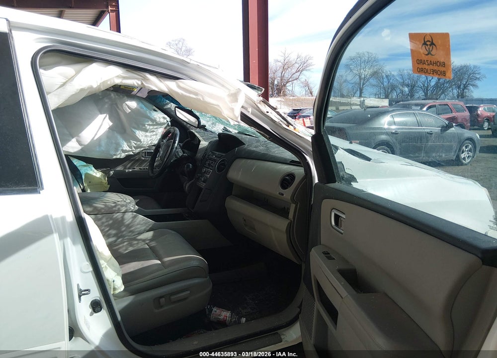 2014 HONDA PILOT EX-L VIN: 5FNYF3H56EB014951