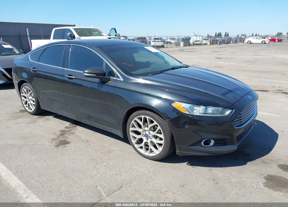 2014 FORD FUSION TITANIUM VIN: 3FA6P0K92ER234509