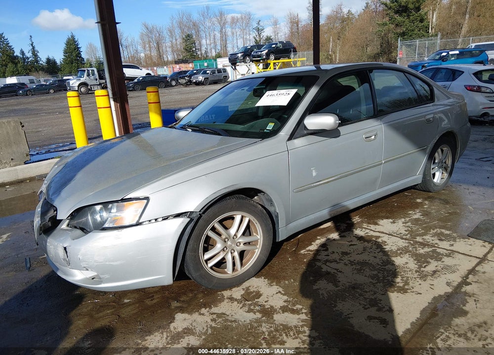 2005 SUBARU LEGACY 2.5I VIN: 4S3BL616557229651