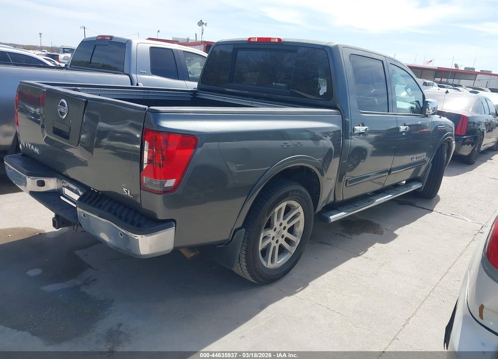 2012 NISSAN TITAN SL VIN: 1N6BA0ED9CN311495