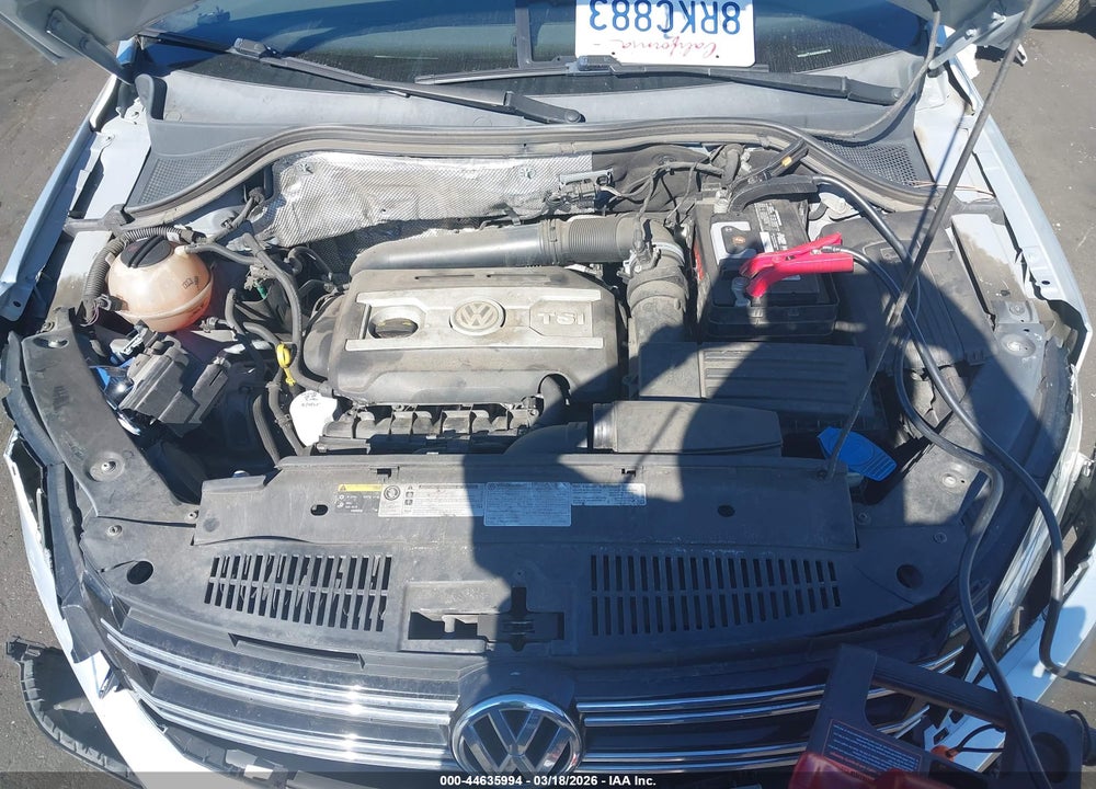 2017 VOLKSWAGEN TIGUAN 2.0T/2.0T S VIN: WVGAV7AX6HK020078
