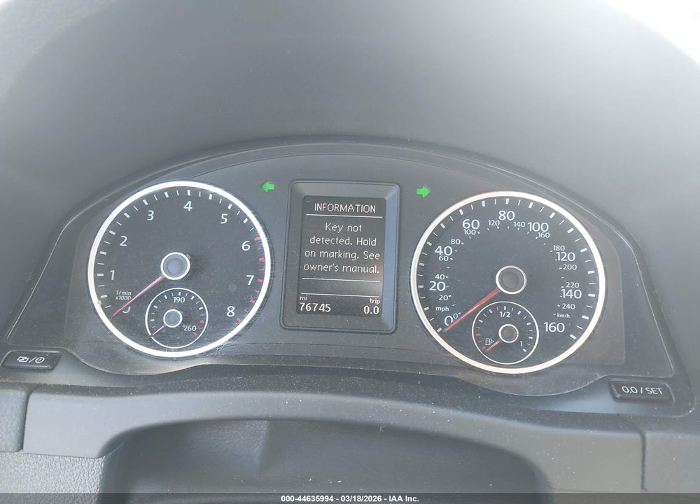 2017 VOLKSWAGEN TIGUAN 2.0T/2.0T S VIN: WVGAV7AX6HK020078
